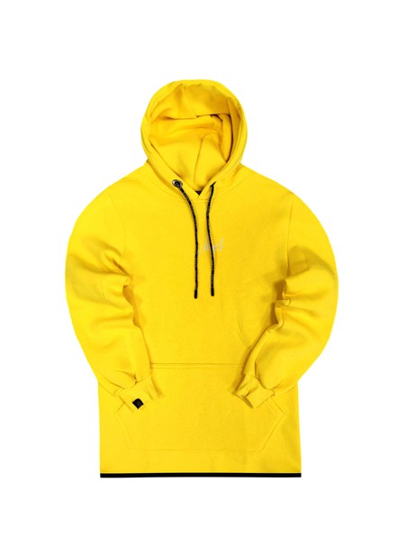 Vinyl art clothing limited edition hoodie - yellow