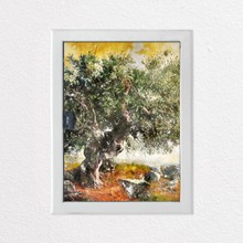 Olive tree painting a