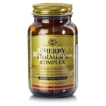 Solgar Cherry Turmeric Complex - Αντιφλεγμονώδες, 60 veg caps