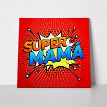 Super mama cartoon illustration 685285048 a