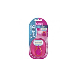 Gillette Venus Extra Smooth Snap Women's Shaver On The Go With 5 Diamond Coated Blades