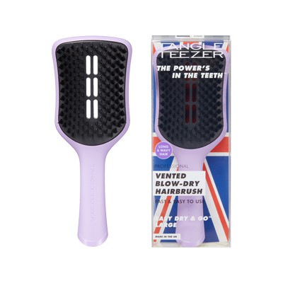 Tangle Teezer Vented Blow-Dry Hairbrush Easy Dry & Go Large Βούρτσα Μαλλιών Για Εύκολο Στέγνωμα Lilac/Black