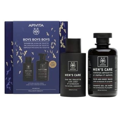 Apivita Promo Pack Boys Boys Boys Mens Care Eau de