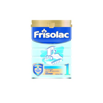 Frisolac - Γάλα για βρέφη Νο 1 για βρέφη μέχρι τον 6 μήνα - 400gr