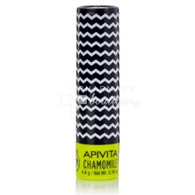 Apivita Lip Care Chamomile SPF15 - Balm Χειλιών με Χαμομήλι, 4.4gr