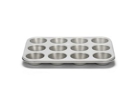 Patisse Φόρμα για 12 Muffins 35cm. Silver Top-Αντικολλητικό /Μεταλλικό