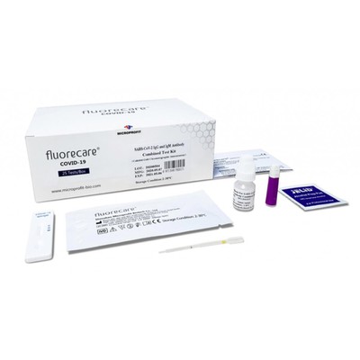FLUORECARE Covid Rapid Test Αντιγόνου x25 Τεμάχια