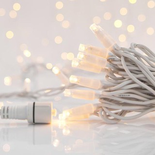 Χριστουγεννιάτικα Λαμπάκια LED 100 Θερμό Λευκό με 