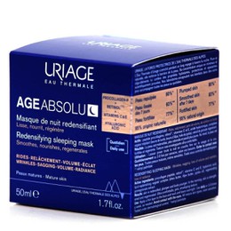 Uriage AgeAbsolu Redensifying Sleeping Mask Αντιγηραντική Μάσκα Νυκτός, 50ml