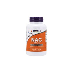 Now Foods NAC 600 mg Συμπλήρωμα Διατροφής Αντιοξειδωτικό Και Αποτοξινωτικό 100 κάψουλες
