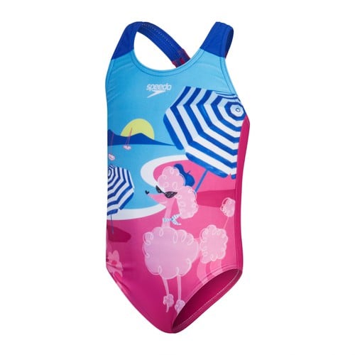 Speedo Infant Girls Digital Printed Swimsuit (8003