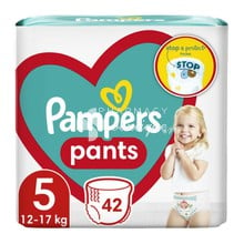 Pampers No.5 (12-17kg) - Pants, 42τμχ.