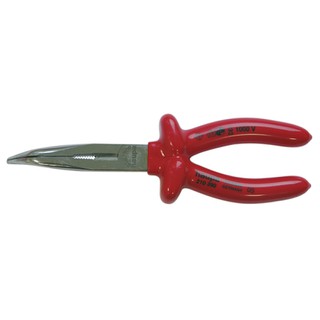 Curved Long Chain Nose Plier 45° 1000V 200mm 21039