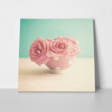 Retro pink roses a