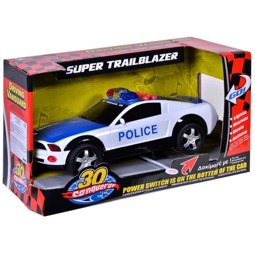 Policijski Automobil Na Bateri