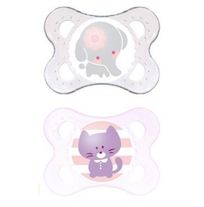 MAM Original Soother 2-6M Silicone for Girls 2 Soo