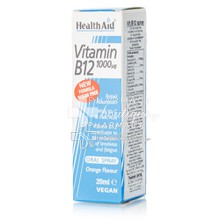Health Aid Vitamin B12 1000μg (Oral Spray), 20ml