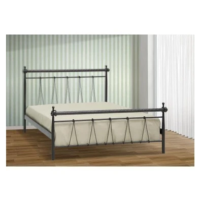 Metallic Double Bed MetalFurniture 150Χ200