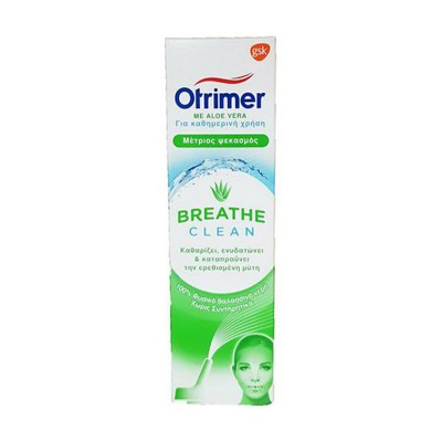 OTRIMER Breathe Clean Ισότονο Διάλυμα Με Aloe Vera - Μέτριος Ψεκασμός 100ml