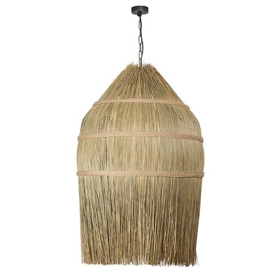 Pendant Light 1L Wicker D60