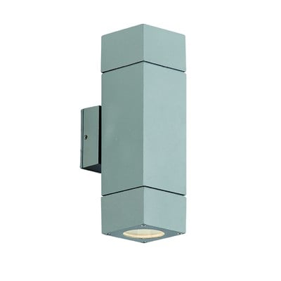 Wall Light 2/L Ιρ44 Gu10 2X50W Paros Grey