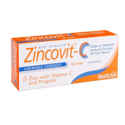 Health Aid - Zincovit - C - 60tabs