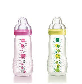 Baby Bottle 4M+ με Θηλή Σιλικόνης Μεσαία Ροή για Κ