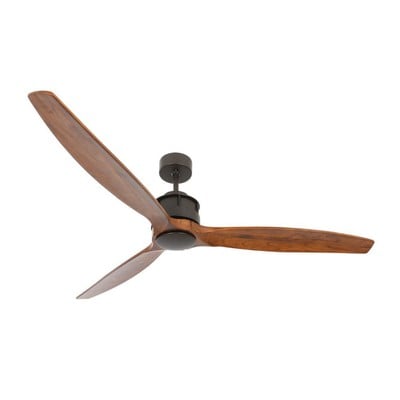 Ceiling Fan Airfusion Akmani Dark Brown With 3 Woo