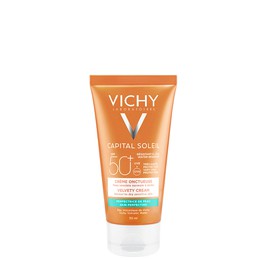 Vichy Ideal Soleil Velvety Face Cream SPF50+ 50ml, για Βελούδινη Επιδερμίδα