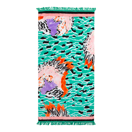 Roxy Women Stella Jean Beach Towel (ERJAA04081-GNV