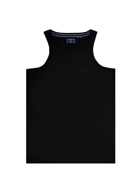 Superdry athletic black vle vest - m6010645 a-02 a