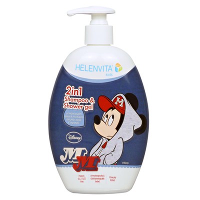 Helenvita Kids Shampoo & Shower Gel (Mickey) 500ml