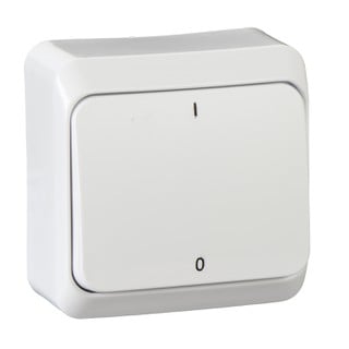 Prima Simple Switch 2P White WDE001020