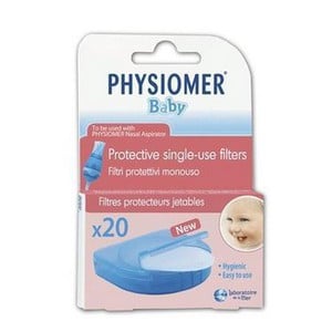 PHYSIOMER Baby προστατευτικά φίλτρα μιας χρήσης 20