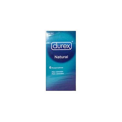 Durex - Φυσικό natural - 6 προφυλακτικά