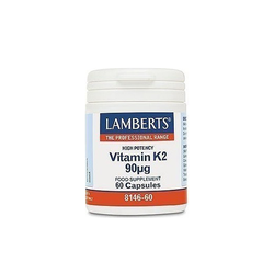 Lamberts Vitamin K2 90μg Συμπλήρωμα Διατροφής 60 Κάψουλες