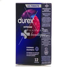 Durex Intense Ultimate - Προφυλακτικά, 12τμχ.