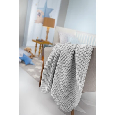 Βρεφική Κουβέρτα Bella Silver 110x130 guy Laroche 