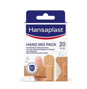Hansaplast Hand Mix Pack Πακέτο Επιθεμάτων με 5 Δι