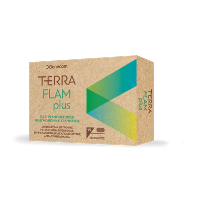 Genecom Terra Flam Plus Συμπλήρωμα Διατροφής για τ