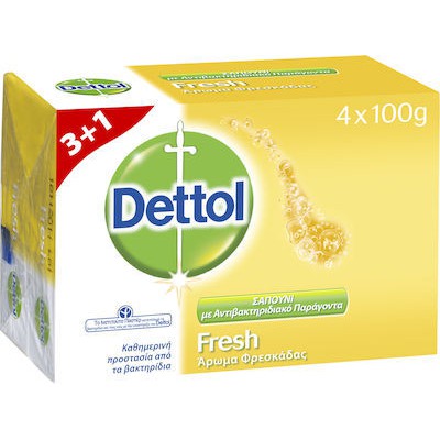Dettol Fresh Αντιβακτηριδιακό Σαπούνι με Άρωμα Φρε