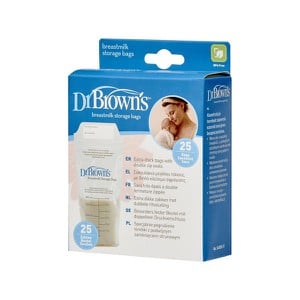DR BROWN'S Σακουλάκια φύλαξης μητρικού γάλακτος 25