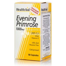 Health Aid Evening Primrose Oil 1000mg - Εμμηνόπαυση, 90caps