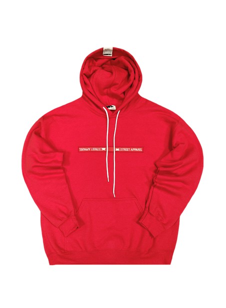 Owl clothes hoodie red str apparel patch