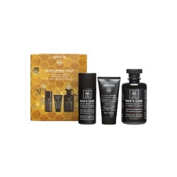 Apivita Promo Men's Care Anti-Wrinkle Face & Eye Cream Κρέμα Προσώπου Ματιών 50ml & Black Detox Cleansing Jelly Gel Καθαρισμού Για Πρόσωπο & Μάτια 50ml & Δώρο Hair & Body Wash Σαμπουάν Αφρόλουτρο 250ml