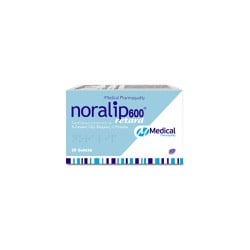 Medical Pharmaquality Noralip 600 Retard Συμπλήρωμα Διατροφής Με Άλφα Λιποϊκό Οξύ Βιταμίνες & Μέταλλα 30 δισκία