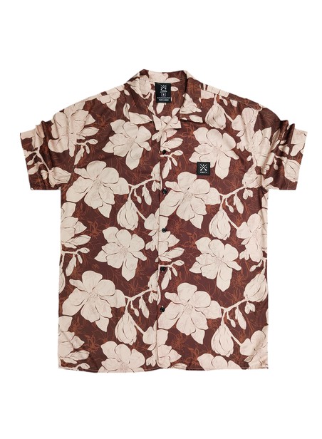 Vinyl art clothing short sleeve floral t-shirt
