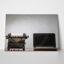 Typewriter laptop