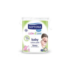 Septona Calm N' Care Baby Discs For Gentle Cleaning 50 pieces