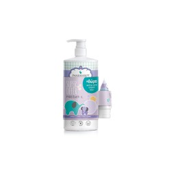 Pharmasept Promo Baby Care Mild Bath Αφρόλουτρο Για Σώμα & Μαλλιά Με Αντλία 1000ml + Extra Calm Cream Κρέμα Αλλαγής Πάνας 40ml